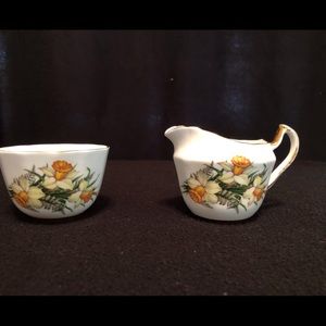 Windsor Bone China Cream and Sugar